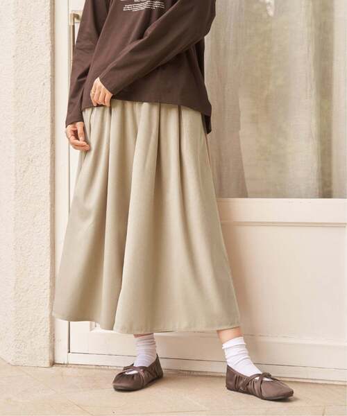 ikka(イッカ)の「変形コールガウチョパンツ(その他パンツ・レディース・ブラウン/オリーブ/チャコール/ブルー/ベージュ・S/L/M)」の14枚目の写真