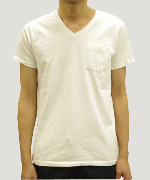 Velva Sheen（ベルバシーン）の「【オープンメルマガ掲載商品】ベルバシーン 　ＺＯＺＯ別注　クルー＆Ｖネック　2パック　Ｔシャツ　（Tシャツ/カットソー・メンズ・ホワイト/ブラック・SMALL/LARGE/MEDIUM）」の5枚目の写真