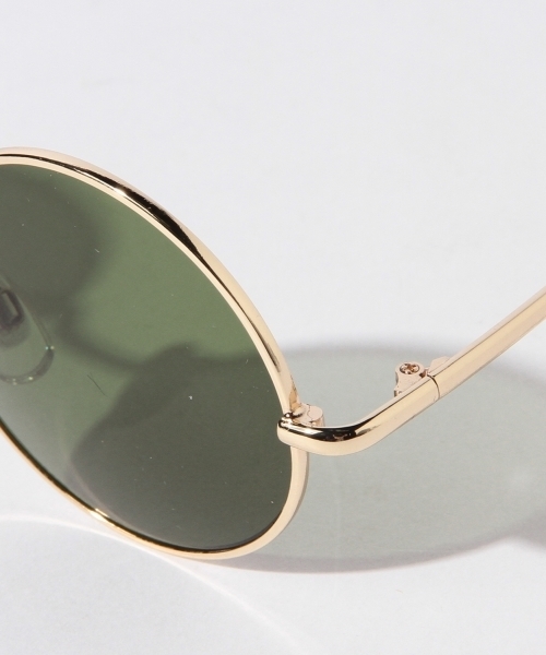 Ray BEAMS（レイビームス）の「NOEYEDIA / サングラス（サングラス・レディース・ゴールド・ONE SIZE）」の5枚目の写真