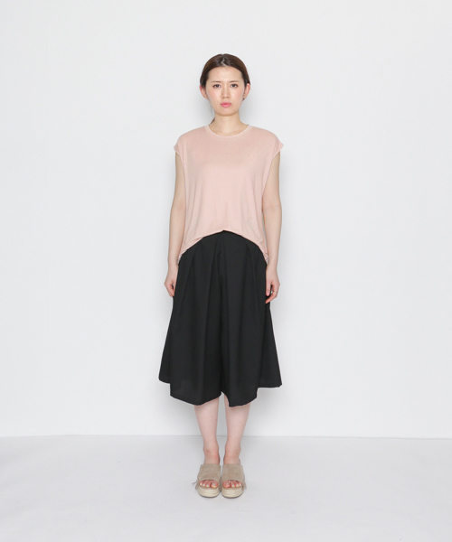 SENSE OF PLACE by URBAN RESEARCH(センスオブプレイスバイアーバンリサーチ)の「CF バックドレープTシャツ(ノースリーブ)(Tシャツ/カットソー・レディース・ピンク/ホワイト/ネイビー・FREE)」の10枚目の写真