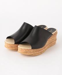 BEAUTY&YOUTH UNITED ARROWS | ＜LE CRABE ROUGE＞ウエッジソールスライダーサンダル(サンダル)