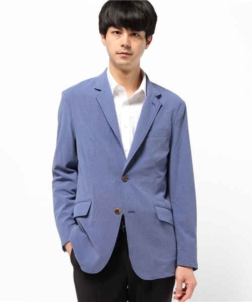 MEN'S BIGI(メンズビギ)の「ストレッチ エアリーサマージャケット/ビジネス&カジュアル(テーラードジャケット・メンズ・ブラック/ベージュ/ネイビー・SS/S/L/M)」の3枚目の写真