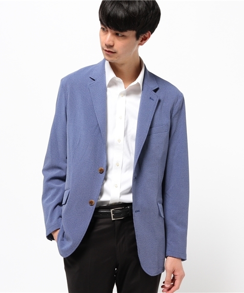 MEN'S BIGI(メンズビギ)の「ストレッチ エアリーサマージャケット/ビジネス&カジュアル(テーラードジャケット・メンズ・ブラック/ベージュ/ネイビー・SS/S/L/M)」の6枚目の写真