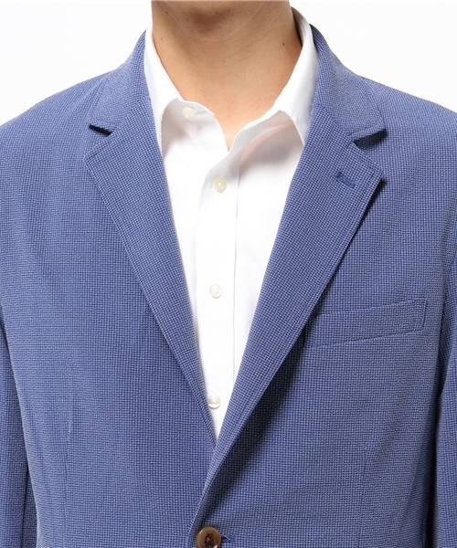 MEN'S BIGI(メンズビギ)の「ストレッチ エアリーサマージャケット/ビジネス&カジュアル(テーラードジャケット・メンズ・ブラック/ベージュ/ネイビー・SS/S/L/M)」の7枚目の写真
