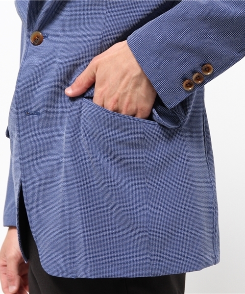 MEN'S BIGI(メンズビギ)の「ストレッチ エアリーサマージャケット/ビジネス&カジュアル(テーラードジャケット・メンズ・ブラック/ベージュ/ネイビー・SS/S/L/M)」の10枚目の写真
