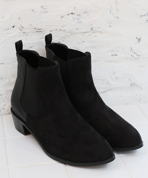 LEPSIM（レプシィム）の「サイドゴアショートブーツ　726311（ブーツ・レディース・ブラック/ダークブラウン/ブラック系その他・MEDIUM/SMALL/LARGE）」の13枚目の写真