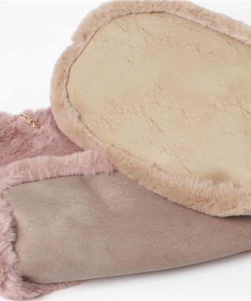 INTERPLANET WINGS（インタープラネットウィング）の「ファータッセルキンチャクバッグ（ショルダーバッグ・レディース・ブラック/ピンクベージュ/ブラウン・フリー）」の10枚目の写真