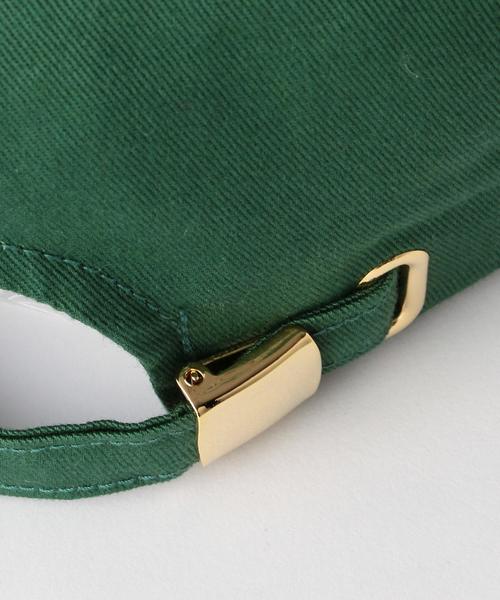 UNITED ARROWS & SONS(ユナイテッドアローズアンドサンズ)の「Julian Klincewicz(ジュリアン クリンスウィックス)emb CAP ◆(キャップ・メンズ・ベージュ/ケリー・FREE)」の5枚目の写真