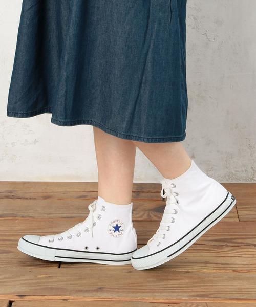 green label relaxing（グリーンレーベルリラクシング）の「◆CB ALL STAR COLORS HI スニーカー ◆（スニーカー・レディース・オフホワイト・22.5cm/23cm/25cm/23.5cm/24.5cm/24cm）」の7枚目の写真