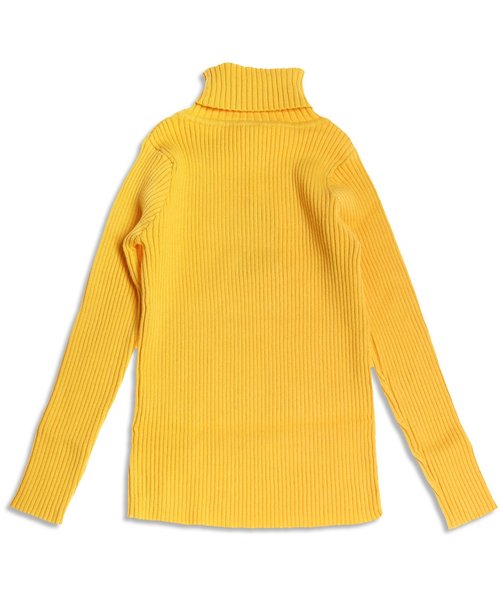 apres les cours(アプレレクール)の「デイリーリブニットタートル(ニット/セーター・キッズ・ネイビー/マスタード/ピンク/アイボリー・80/140/110/130/90/100/120)」の8枚目の写真