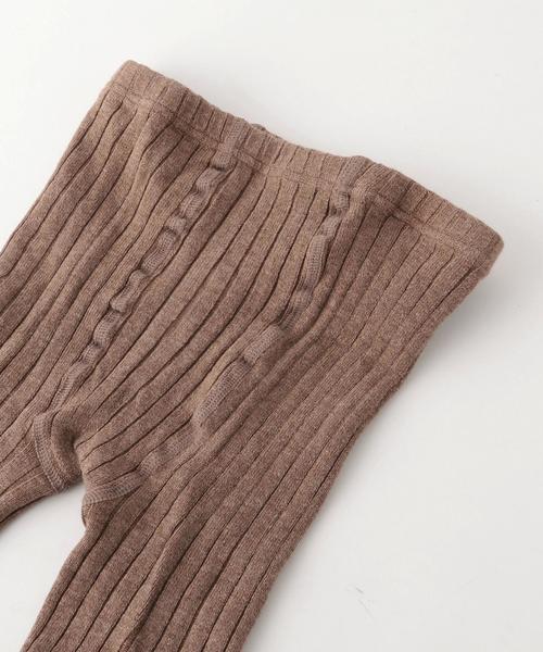 green label relaxing(グリーンレーベルリラクシング)の「【Condor(コンドル)】ソリッド タイツ◆(タイツ/ストッキング・キッズ・マスタード/ターコイズブルー/ダークグレー/ベージュ/ワインレッド・6Y 107-118cm/8Y 119-130cm/4Y 98-106cm)」の7枚目の写真