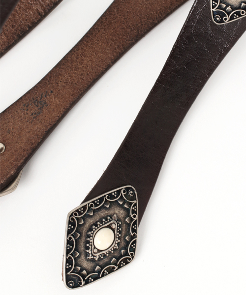 plage（プラージュ）の「PUNTOVITA maki ベルト（ベルト・レディース・ブラウン・FREE）」の2枚目の写真