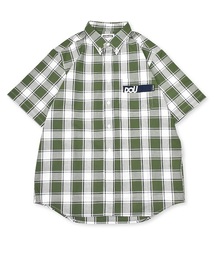  DOU Pocket Check ボタンダウンシャツ