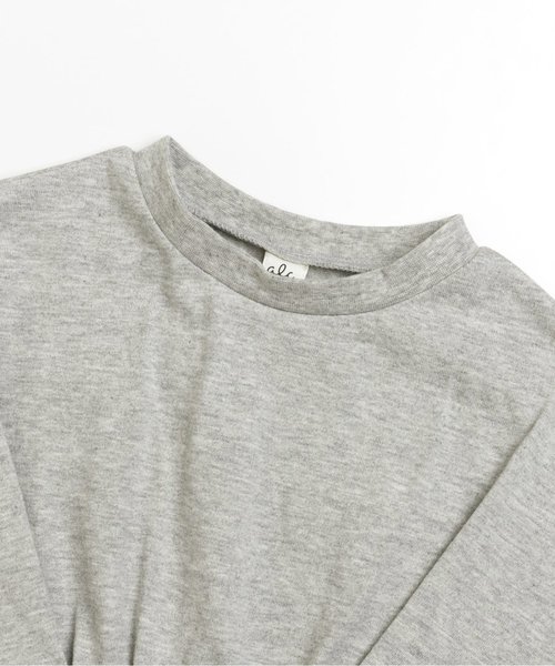 apres les cours（アプレレクール）の「Tシャツリボンワンピース（ワンピース・キッズ・グレー/ピンク/サックスブルー・80/90/100/120/110/130/140）」の5枚目の写真