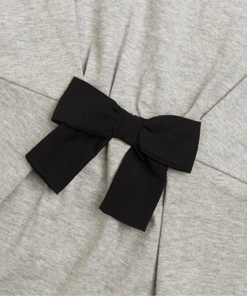 apres les cours（アプレレクール）の「Tシャツリボンワンピース（ワンピース・キッズ・グレー/ピンク/サックスブルー・80/90/100/120/110/130/140）」の13枚目の写真