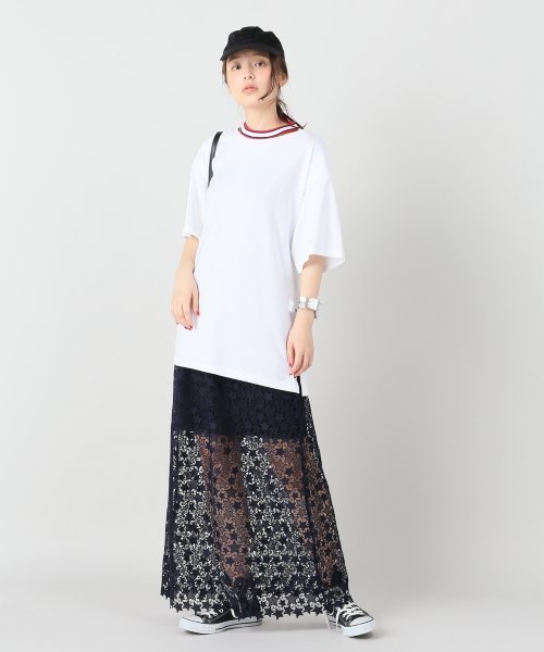 FACETASM(ファセッタズム)の「【FACETASM/ファセッタズム】 BLACK OPENED BIGTシャツ#(Tシャツ/カットソー・レディース・ホワイト・SMALL)」の11枚目の写真