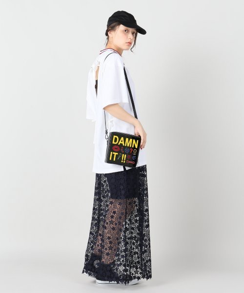FACETASM(ファセッタズム)の「【FACETASM/ファセッタズム】 BLACK OPENED BIGTシャツ#(Tシャツ/カットソー・レディース・ホワイト・SMALL)」の12枚目の写真