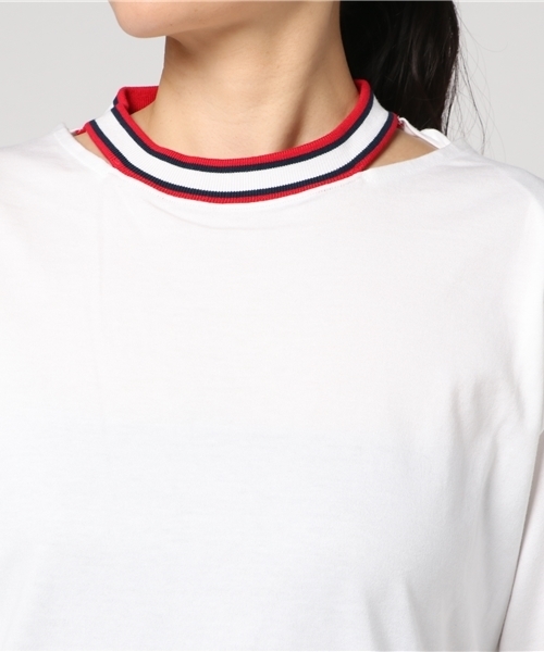 FACETASM(ファセッタズム)の「【FACETASM/ファセッタズム】 BLACK OPENED BIGTシャツ#(Tシャツ/カットソー・レディース・ホワイト・SMALL)」の5枚目の写真