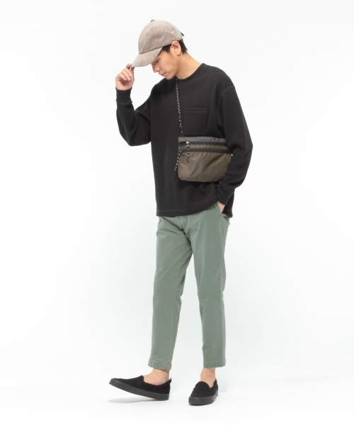 LAKOLE（ラコレ）の「サコッシュバッグ / LAKOLE（ショルダーバッグ・メンズ・ブラック/ネイビー/レッド/カーキ/マスタード/サックスブルー・FREE）」の10枚目の写真