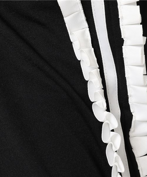 onespo（ワンスポ）の「デコラティブスウェットパンツ（その他パンツ・レディース・ブラック/グレー・M）」の8枚目の写真