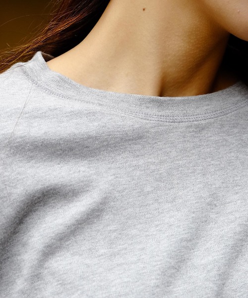 TODAYFUL（トゥデイフル）の「ルーズロングT（Tシャツ/カットソー・レディース・ホワイト/グレー/モカ・FREE）」の8枚目の写真