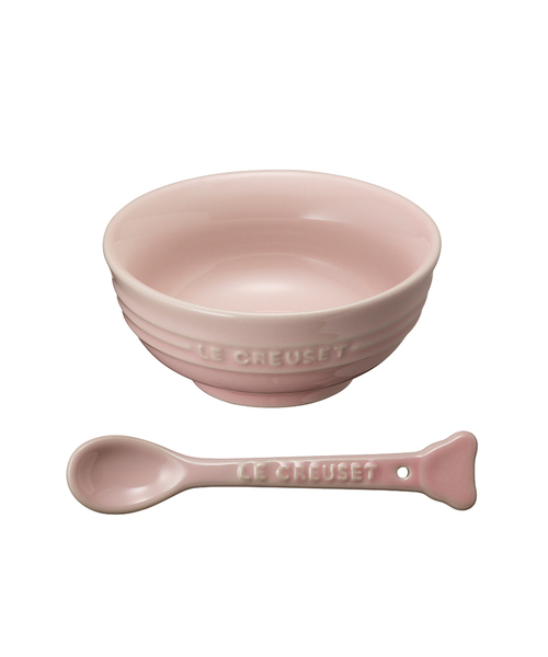 Le Creuset（ルクルーゼ）の「ベビー・ボール ＆ スプーン・セット（マグ/哺乳瓶/お食事グッズ・キッズ・ピンク系その他/ブルー系その他/ベージュ系その他/ブルー系その他2・ONE SIZE）」の4枚目の写真