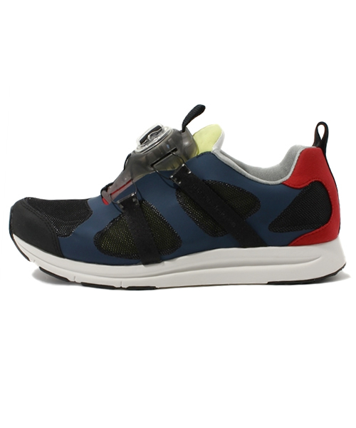 PUMA(プーマ)の「Haast DISC - PUMA by hussein chalayan(スニーカー・メンズ・ホワイト×ブラック/ブルー系その他・10/11/6/7/8/9)」の3枚目の写真