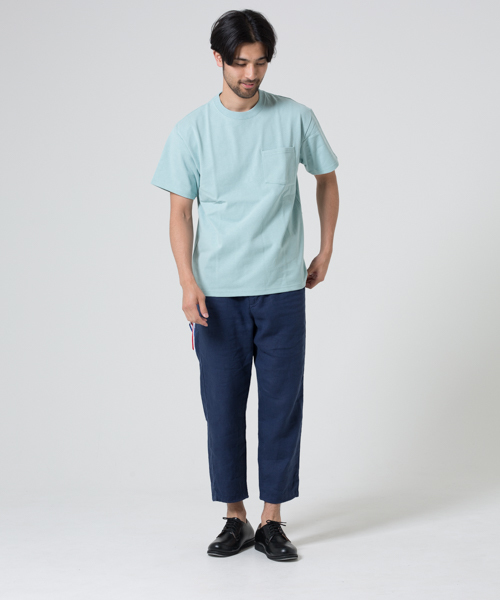 JEMORGAN(ジェーイーモーガン)の「JEMORGAN / 度詰天竺ポケT(Tシャツ/カットソー・メンズ・カーキ/ライトグリーン/ネイビー/ライトピンク/ホワイト/グレー/ブラック・L/M)」の11枚目の写真