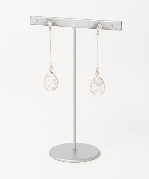 LUON（ルオン）の「【LUON】ｼﾝﾌﾟﾙぷらぷらｲﾔﾘﾝｸﾞ（イヤリング・レディース・ホワイト/ブラック/ブルー/ピンク/ローズ/グリーン/ゴールド/シルバー/レッド/ブルー系その他/ホワイト系その他/グリーン系その他/ブルー系その他2/パープル系その他/グレー系その他/オレンジ系その他/その他/シルバー系その他/グレー系その他2・FREE）」の16枚目の写真