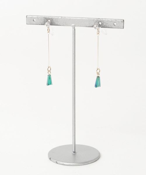 LUON（ルオン）の「【LUON】ｼﾝﾌﾟﾙぷらぷらｲﾔﾘﾝｸﾞ（イヤリング・レディース・ホワイト/ブラック/ブルー/ピンク/ローズ/グリーン/ゴールド/シルバー/レッド/ブルー系その他/ホワイト系その他/グリーン系その他/ブルー系その他2/パープル系その他/グレー系その他/オレンジ系その他/その他/シルバー系その他/グレー系その他2・FREE）」の7枚目の写真