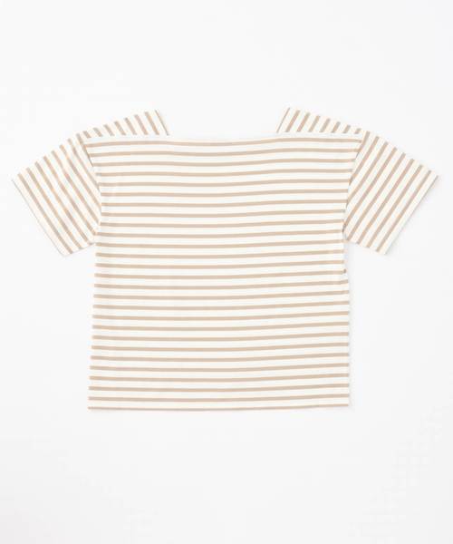 OLIVE des OLIVE（オリーブデオリーブ）の「ボーダースクエアネックT（Tシャツ/カットソー・レディース・レッド/ネイビー/ベージュ・FREE）」の22枚目の写真
