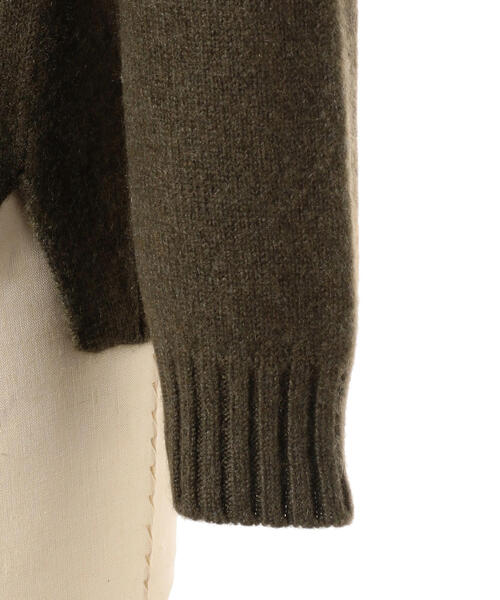 Drawer（ドゥロワー）の「Drawer 7G カシミヤ タートルニット（ニット