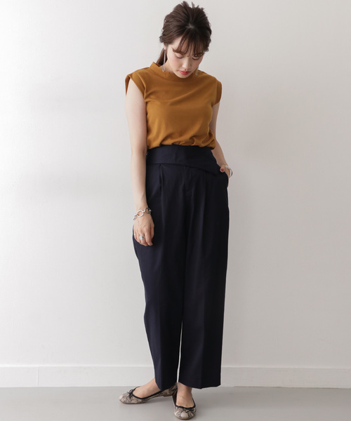 ITEMS URBANRESEARCH(アイテムズ アーバンリサーチ)の「ノースリーブTシャツ(Tシャツ/カットソー・レディース・ブラック/モカ/ラベンダー・FREE)」の14枚目の写真