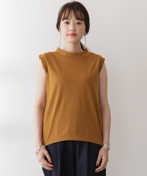 ITEMS URBANRESEARCH(アイテムズ アーバンリサーチ)の「ノースリーブTシャツ(Tシャツ/カットソー・レディース・ブラック/モカ/ラベンダー・FREE)」の16枚目の写真