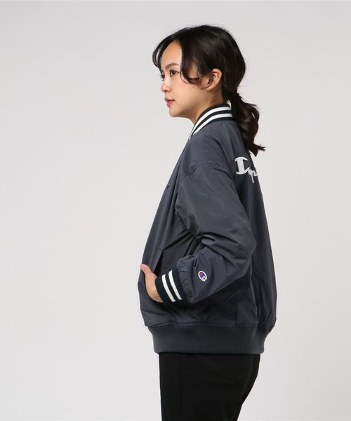 ベースボールジャケット その他アウター Champion チャンピオン のファッション Store セール Store Outlet ベースボールジャケット Cw N603 をセール価格で購入できます Champion Hanes Champion チャンピオン のその他アウター Champion