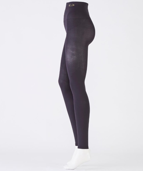 RIZAP（ライザップ）の「RIZAP/ライザップ　着圧レギンス　10分丈　ハイウエスト　はいて歩いてカロリー消費アップ（レギンス/スパッツ・レディース・ブラック・M～Ｌ/L～LL）」の6枚目の写真