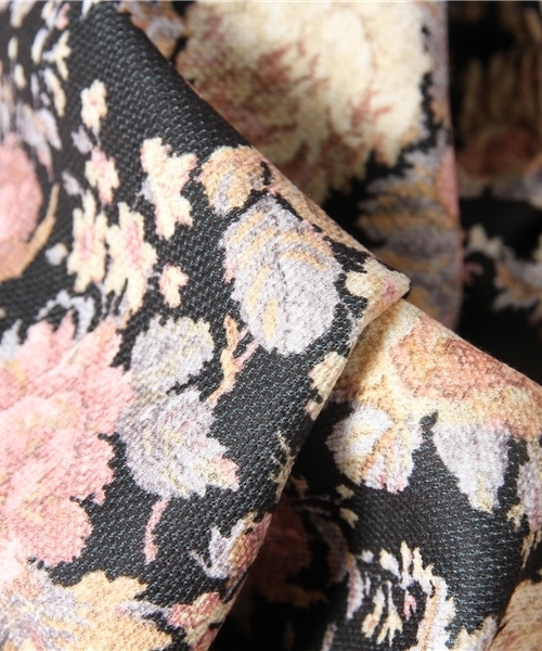 Chico（チコ）の「ゴブラン風ボックスSK（スカート・レディース・ブラック/ベージュ/ピンクベージュ・FREE）」の8枚目の写真