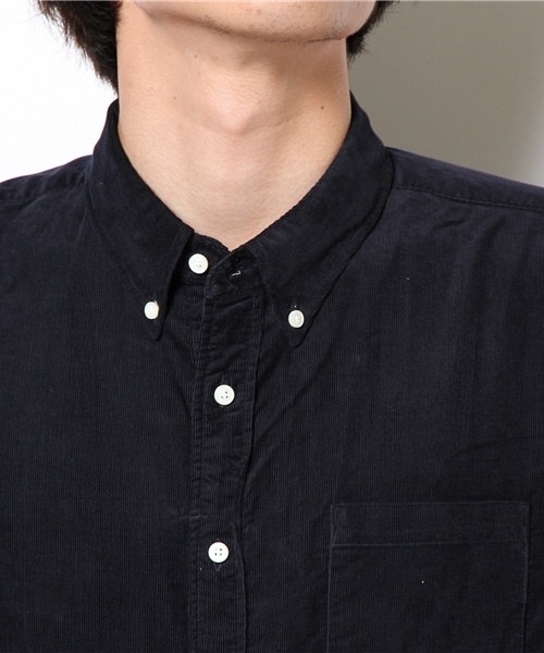 EDIFICE（エディフィス）の「◇コーデュロイボタンダウンシャツ（シャツ/ブラウス・メンズ・ホワイト/ライトグレー/ネイビー/ボルドー/マスタード・48/46/50/44）」の11枚目の写真