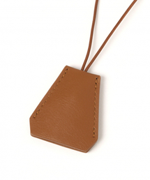 GLOBAL WORK | フェイクレザーチャームネックレス/821727(ネックレス)