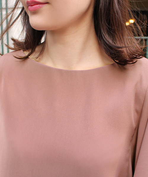 RANDA(ランダ)の「フレアスリーブワンピース(ワンピース・レディース・ブラック/ピンク/グリーン・1/0)」の5枚目の写真