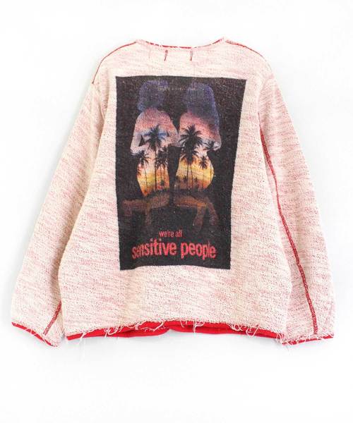 RNA(アールエヌエー)の「M1230 もふもふカーディガン(カーディガン/ボレロ・レディース・グレー/ブルー/レッド・MEDIUM)」の12枚目の写真