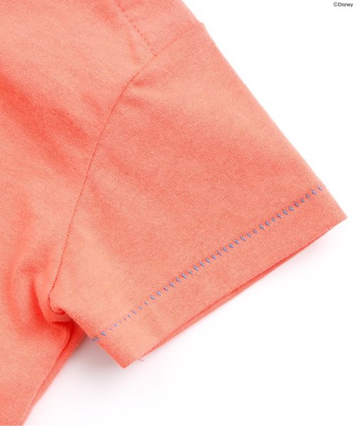BREEZE（ブリーズ）の「ディズニーキャラクター 男児Tシャツ（Tシャツ/カットソー・キッズ・オフホワイト/オレンジ/イエロー・90/100/110/120/80/130/140）」の4枚目の写真