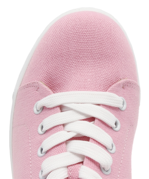 WEGO（ウィゴー）の「WEGO/厚底ヒールシューズ（スニーカー・レディース・ホワイト/ブラック/グリーン/サックスブルー/ピンク・23.5/24.5）」の12枚目の写真