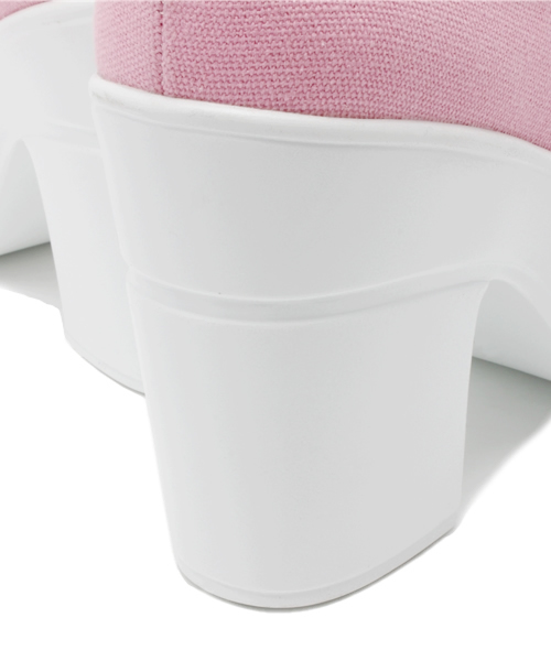 WEGO（ウィゴー）の「WEGO/厚底ヒールシューズ（スニーカー・レディース・ホワイト/ブラック/グリーン/サックスブルー/ピンク・23.5/24.5）」の15枚目の写真