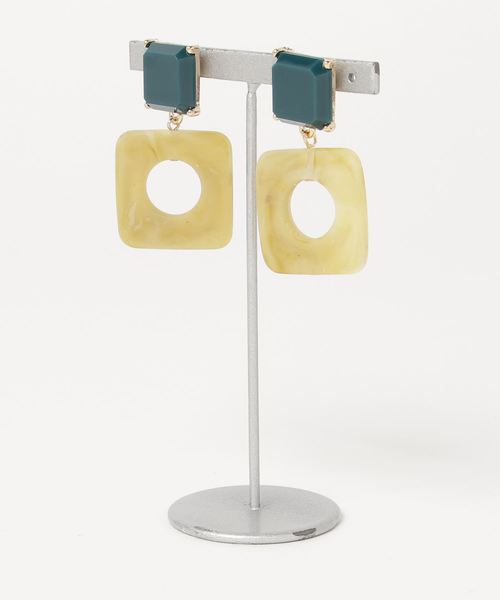 スクエアピアス ピアス 両耳用 Cecil Mcbee セシルマクビー のファッション Cecil アクセサリー セール
