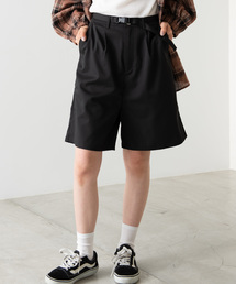 WEGO | WEGO/ベルトスラックスハーフパンツ(スラックス)
