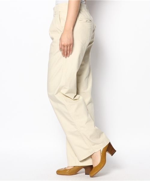 coen(コーエン)の「キャンバスライトロングパンツ(その他パンツ・レディース・ナチュラル/ネイビー・LARGE/MEDIUM)」の8枚目の写真