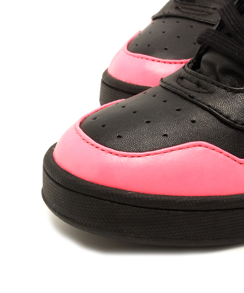 DANCE LB-03（ダンス エルビー・ゼロスリー）の「80s　TH　スニーカー（スニーカー・レディース・ブラック系/ブルー系・MEDIUM/LARGE）」の6枚目の写真