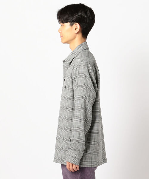 GLOSTER（グロスター）の「TWILL CPOジャケット（ミリタリージャケット・メンズ・ブラック系その他/ブラウン系その他/ネイビー・S/M/L/XL）」の8枚目の写真