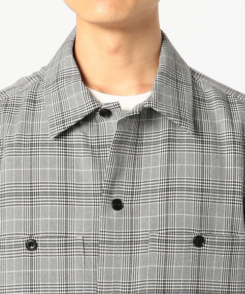 GLOSTER（グロスター）の「TWILL CPOジャケット（ミリタリージャケット・メンズ・ブラック系その他/ブラウン系その他/ネイビー・S/M/L/XL）」の10枚目の写真